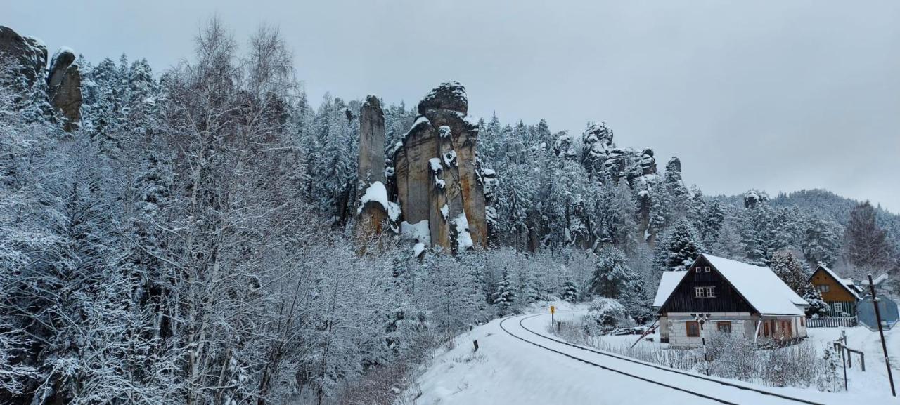 Chalupa Kamenny Vrch Adrspach Teplice nad Metují Exteriör bild